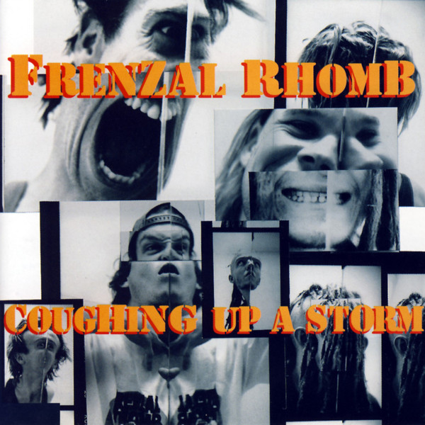 (image for) Frenzal Rhomb - Coughing up a Storm LP (Yellow in Red Vinyl)